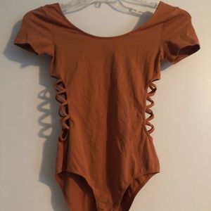 Burnt Orange Bodysuit